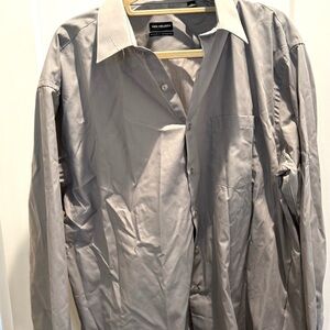 Van Heusen Light Gray Dress Shirt